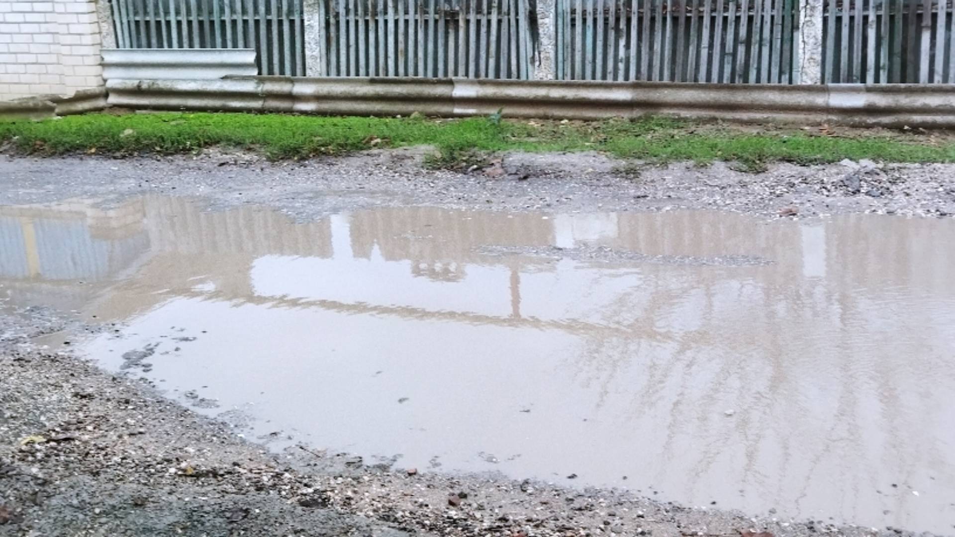 Ужасное состояние дорог в г. Джанкой, Крым