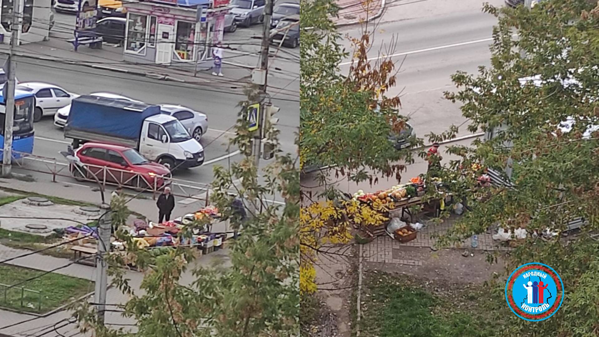 Уличные торговцы продолжают незаконную торговлю в Рязани
