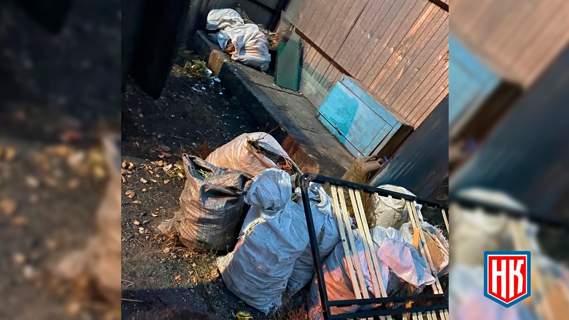 В Талице Свердловской области не убирают строительный мусор