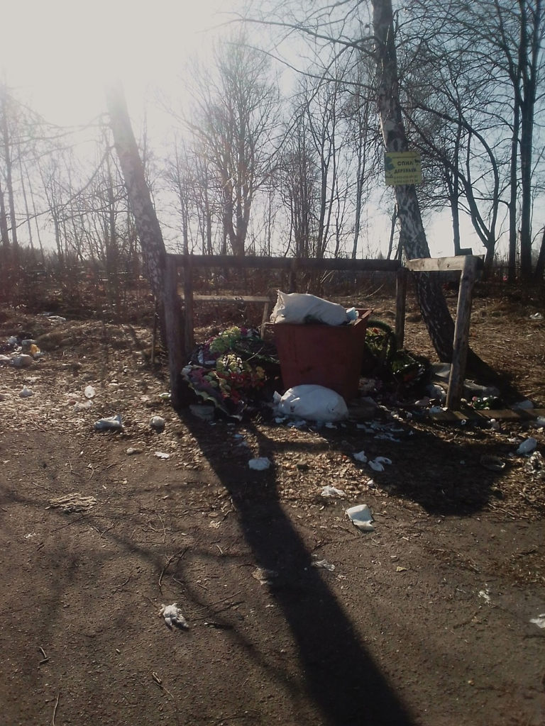 image-2-768x1024 Мусор на кладбище в селе Кулаги, собаки растащили отходы по дороге