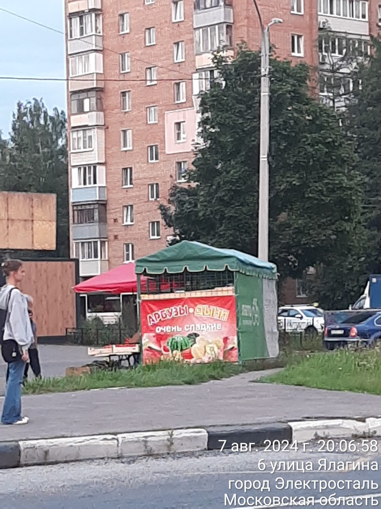 image-169 Торговля арбузами на улице Ялагина в городе Электросталь