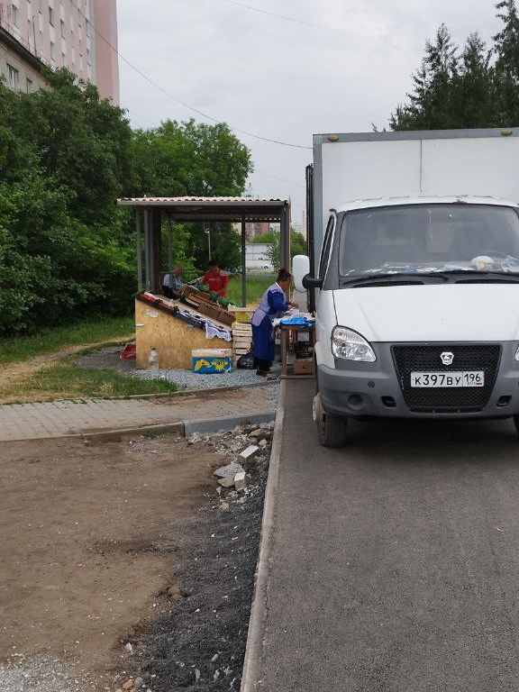 image-3-edited Овощи на газоне, машины на тротуаре: на ул. Космонавтов в Екатеринбурге требуют навести порядок