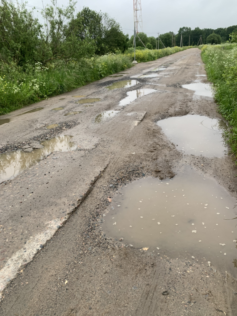 image-76-768x1024 Дорога к деревне Горгала в Ленобласти находится в неудовлетворительном состоянии