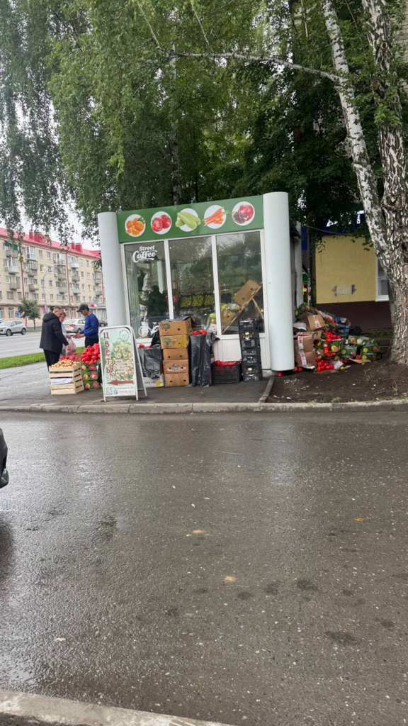 image-329-576x1024 Торговля среди мусора: в Тюмени жалобы на уличную точку на Мельникайте