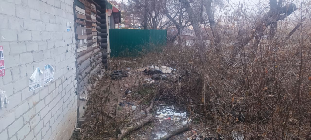 image-152-1024x461 Заброшенный участок на Лизы Чайкиной в Тюмени продолжает зарастать мусором